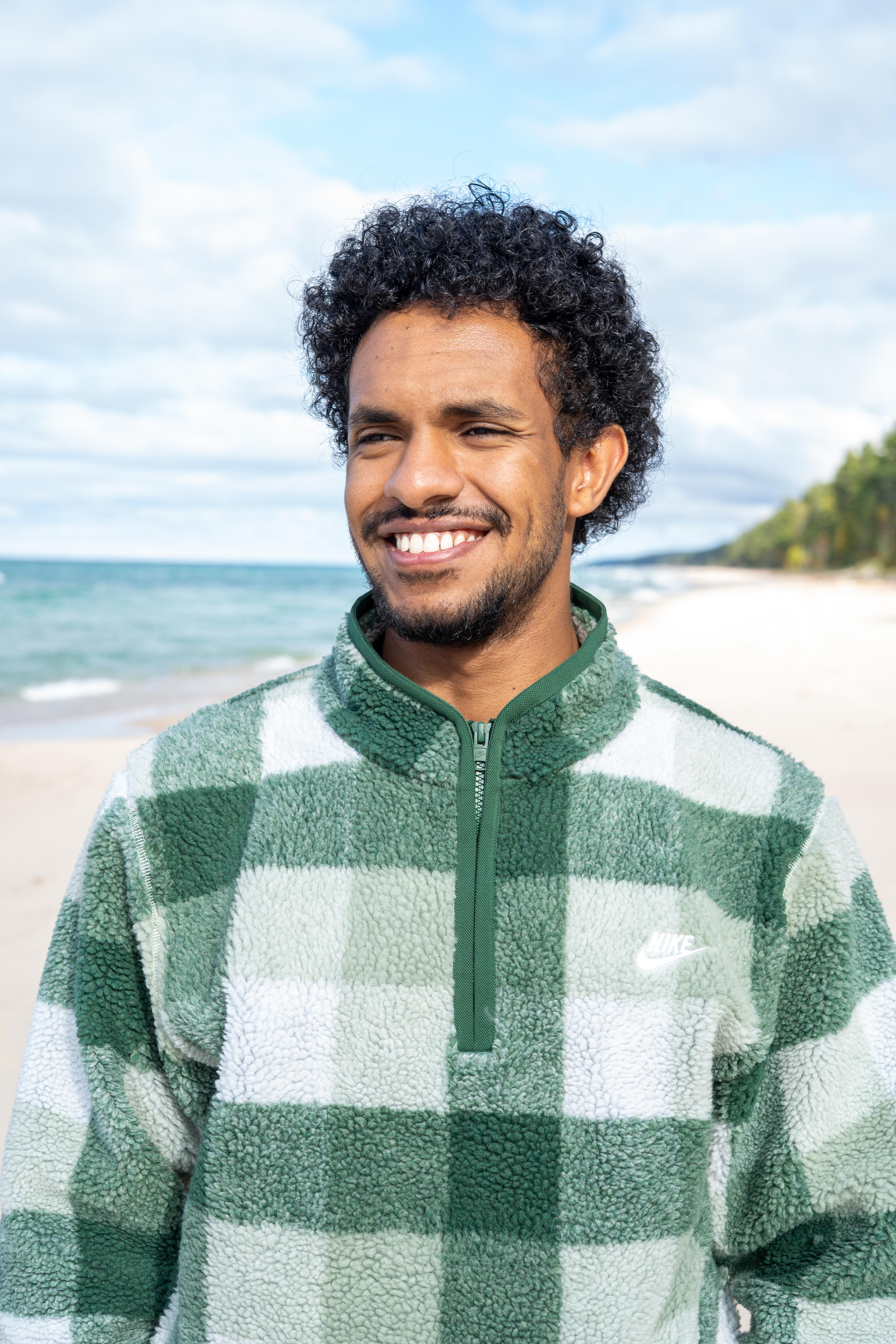 Yonathan by the lake